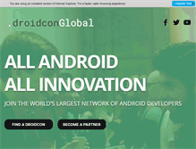 Tablet Screenshot of droidcon.com